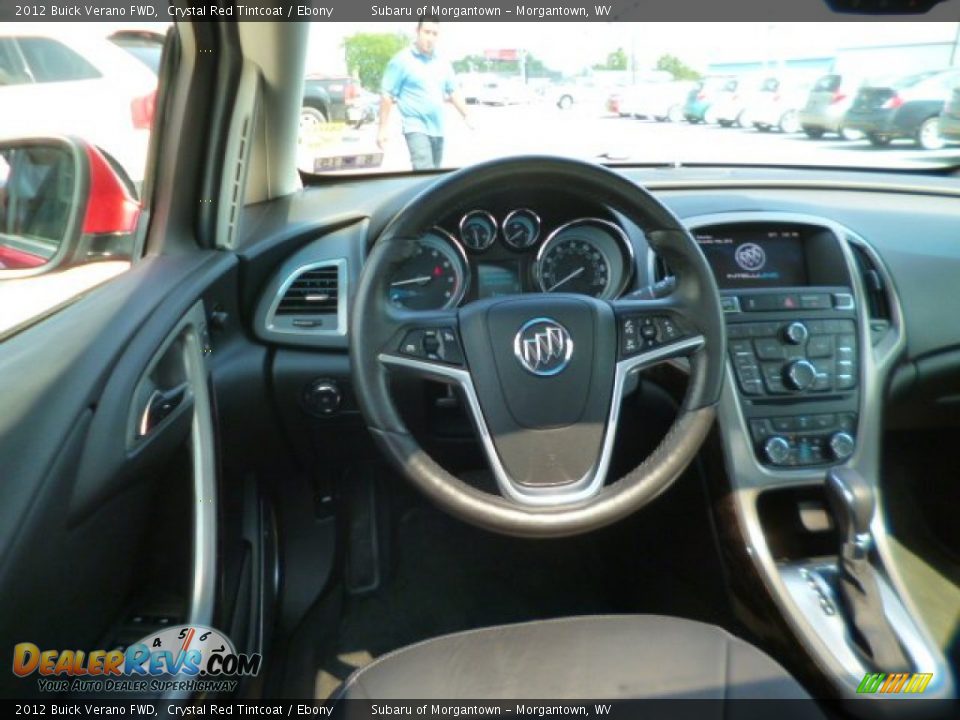 2012 Buick Verano FWD Crystal Red Tintcoat / Ebony Photo #13