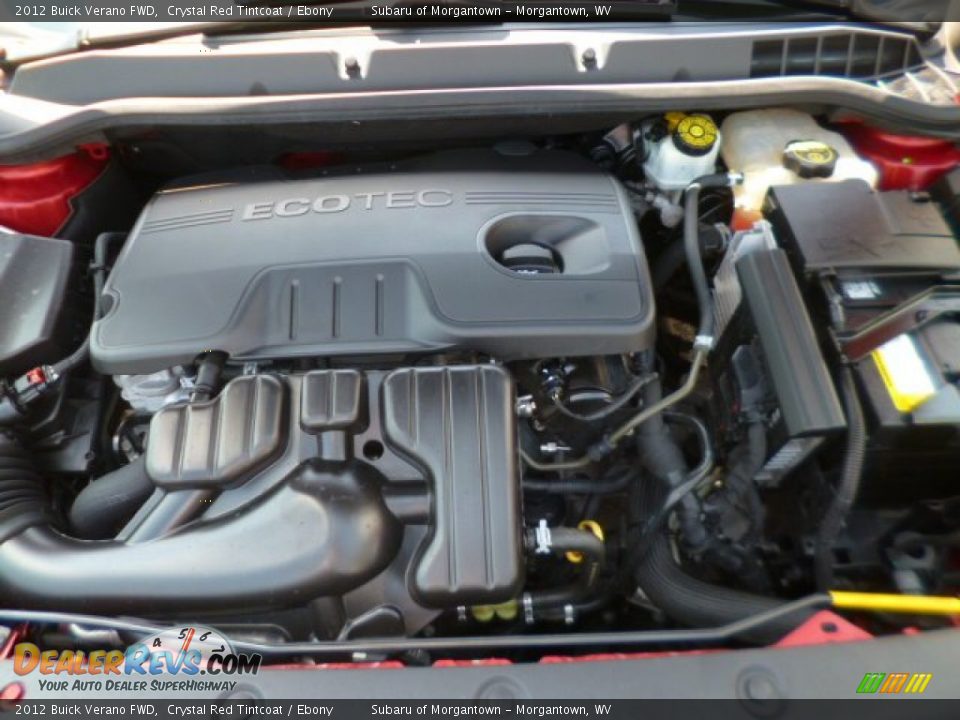 2012 Buick Verano FWD Crystal Red Tintcoat / Ebony Photo #18