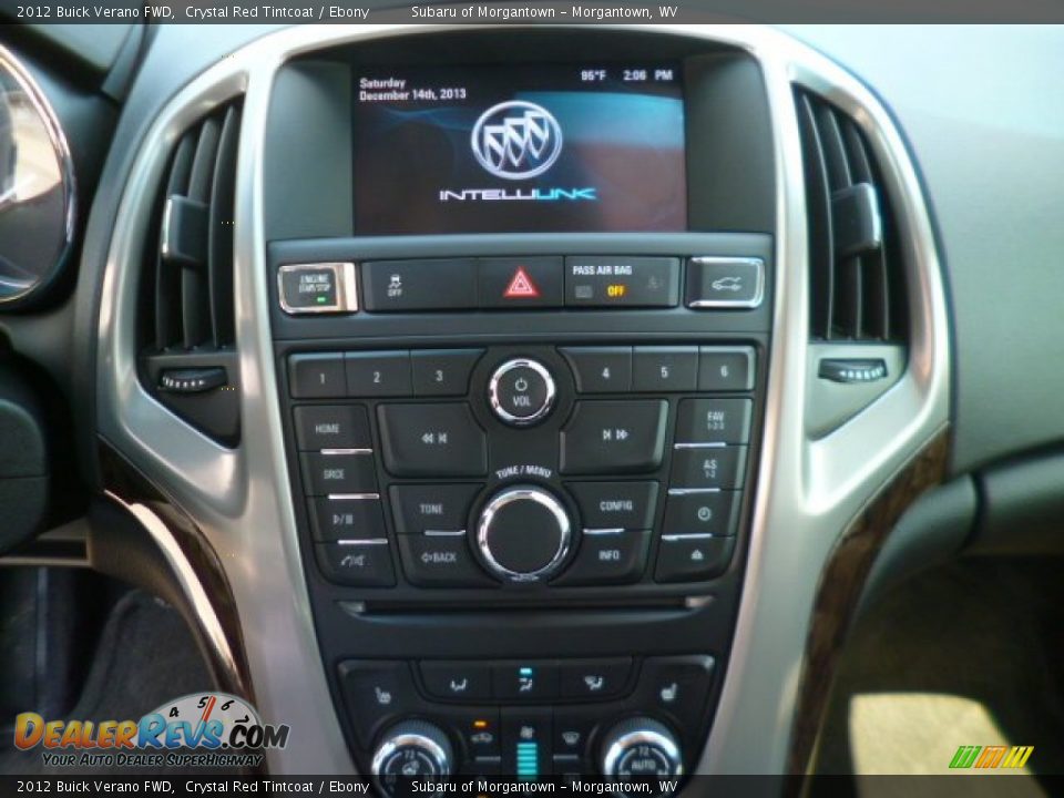 2012 Buick Verano FWD Crystal Red Tintcoat / Ebony Photo #19