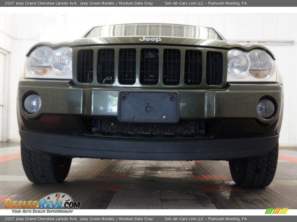 2007 Jeep Grand Cherokee Laredo 4x4 Jeep Green Metallic / Medium Slate Gray Photo #3
