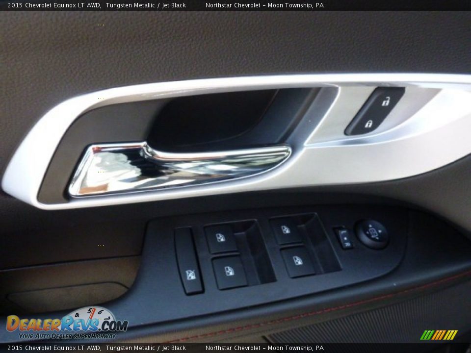 2015 Chevrolet Equinox LT AWD Tungsten Metallic / Jet Black Photo #13