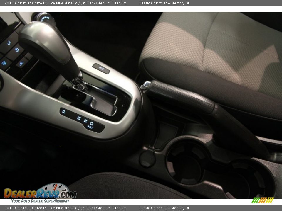 2011 Chevrolet Cruze LS Ice Blue Metallic / Jet Black/Medium Titanium Photo #10