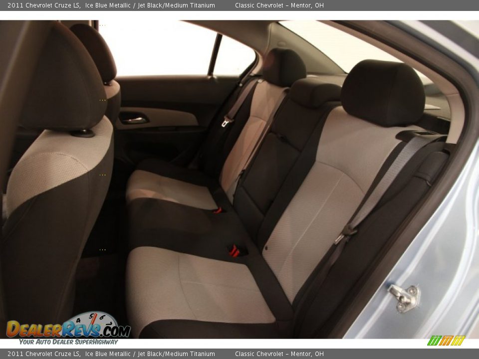 2011 Chevrolet Cruze LS Ice Blue Metallic / Jet Black/Medium Titanium Photo #13