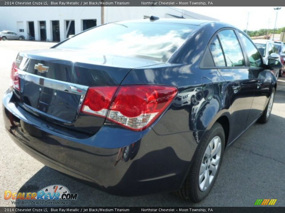 2014 Chevrolet Cruze LS Blue Ray Metallic / Jet Black/Medium Titanium Photo #5
