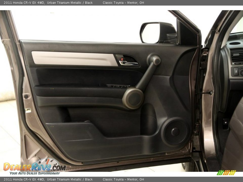 2011 Honda CR-V EX 4WD Urban Titanium Metallic / Black Photo #4
