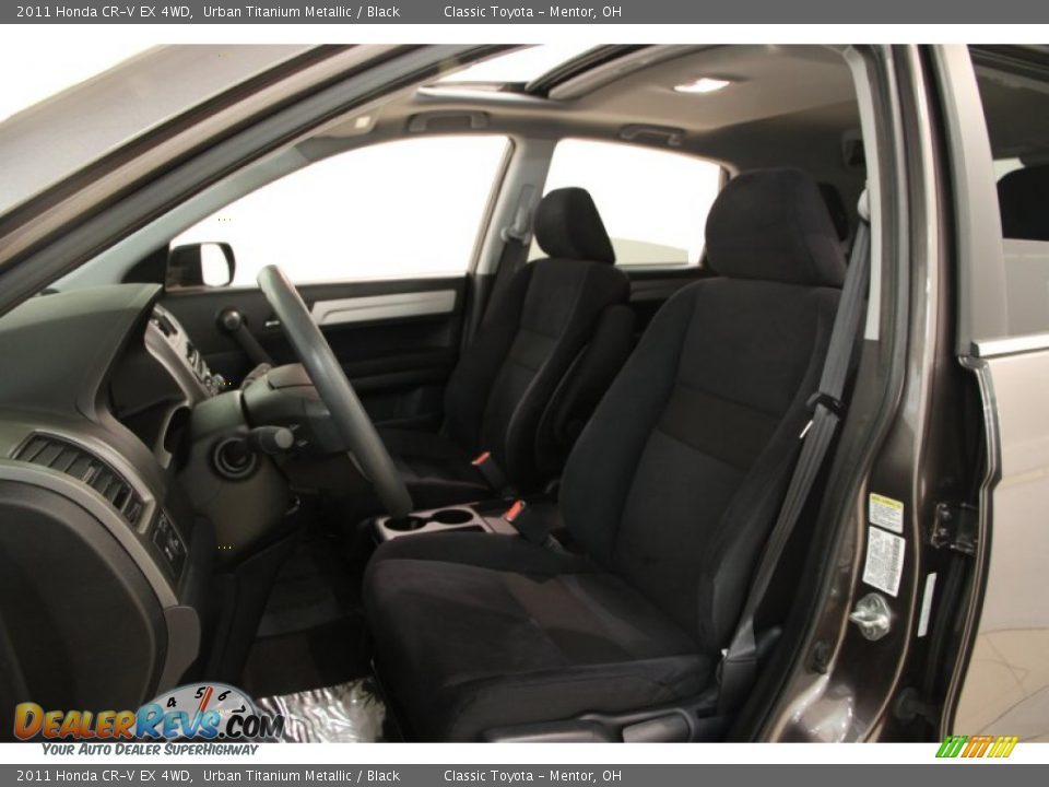 2011 Honda CR-V EX 4WD Urban Titanium Metallic / Black Photo #5