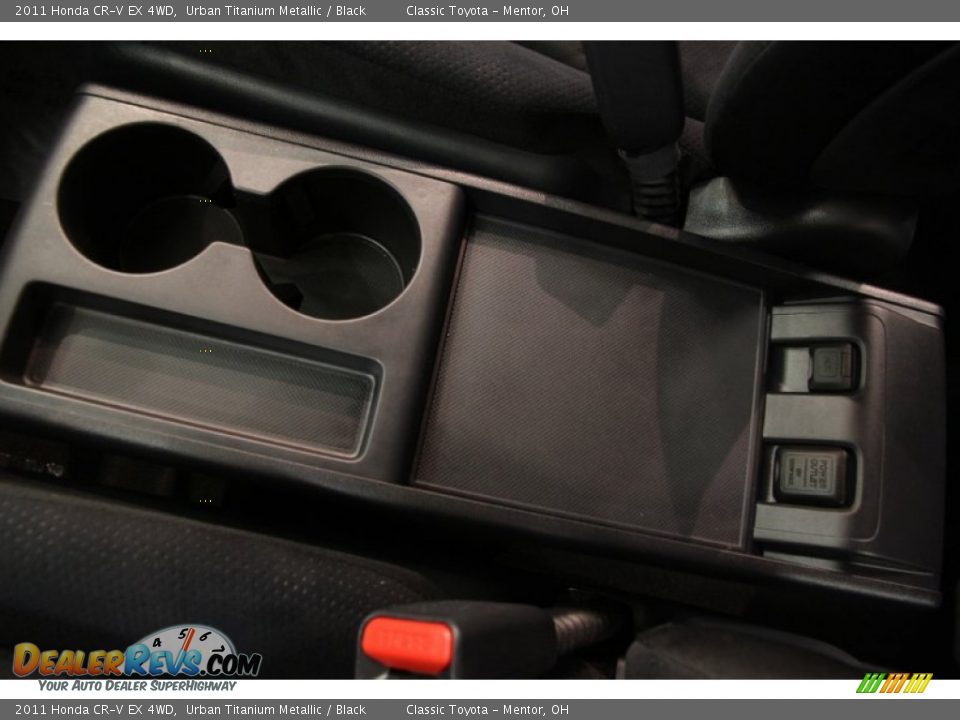 2011 Honda CR-V EX 4WD Urban Titanium Metallic / Black Photo #9