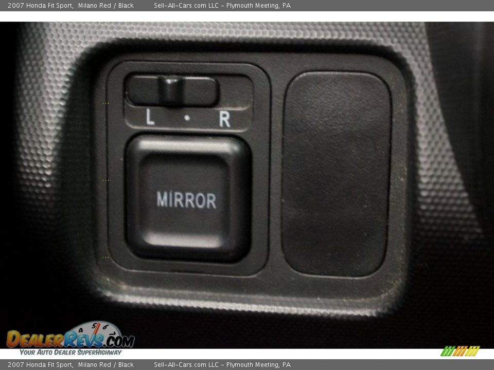 2007 Honda Fit Sport Milano Red / Black Photo #27