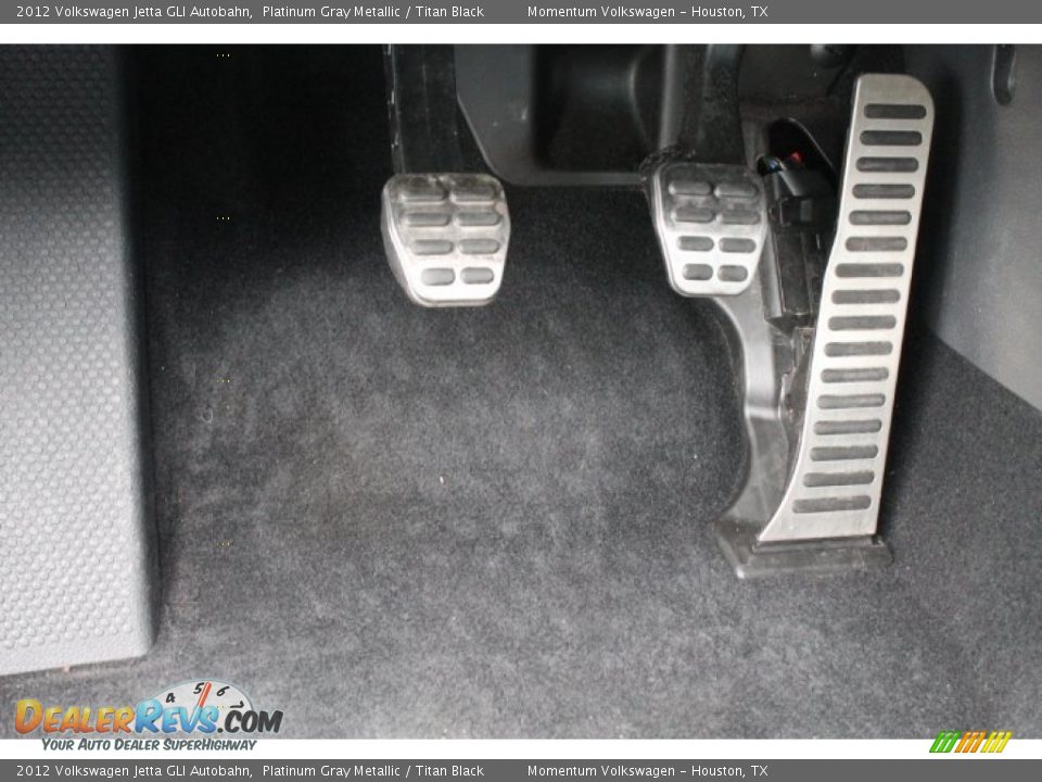 2012 Volkswagen Jetta GLI Autobahn Platinum Gray Metallic / Titan Black Photo #20