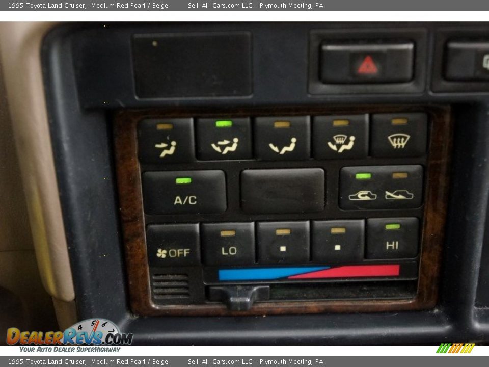 Controls of 1995 Toyota Land Cruiser  Photo #29