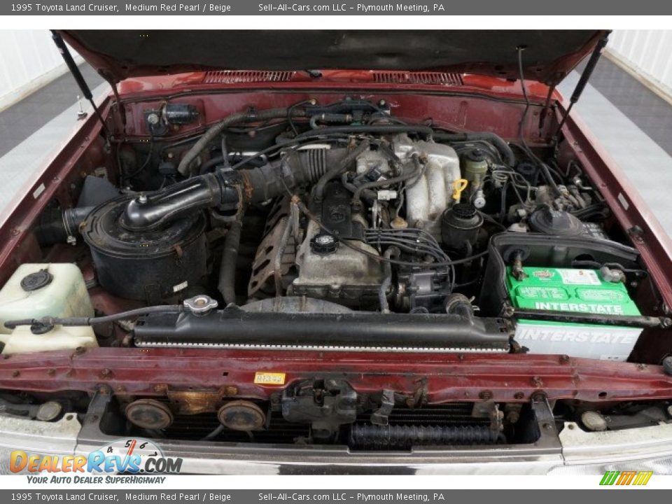 1995 Toyota Land Cruiser  4.5 Liter DOHC 24-Valve Inline 6 Cylinder Engine Photo #33