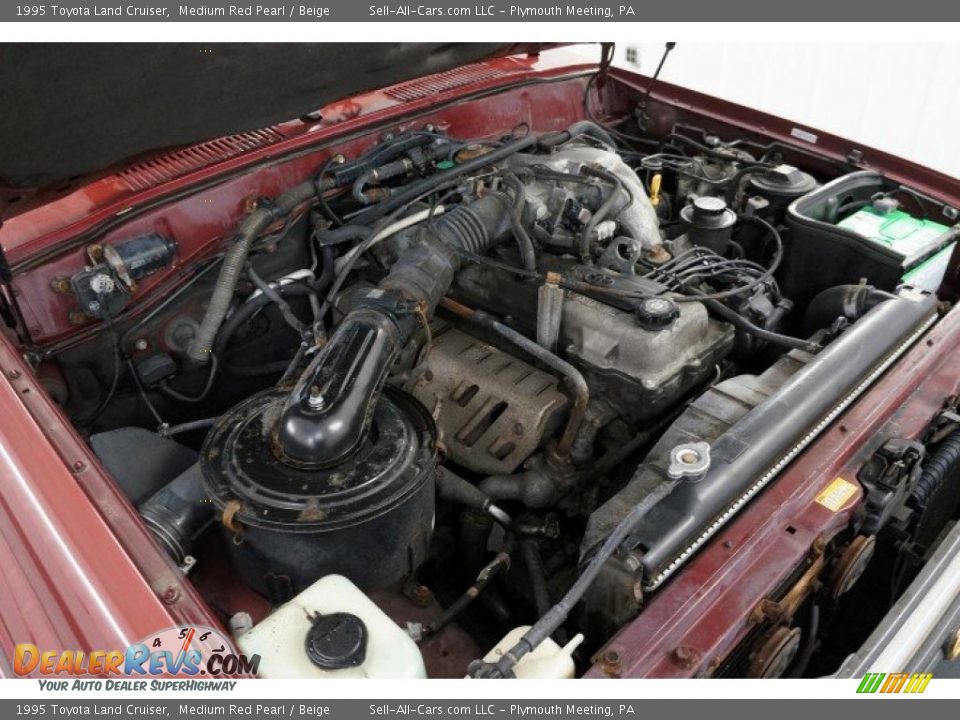 1995 Toyota Land Cruiser  4.5 Liter DOHC 24-Valve Inline 6 Cylinder Engine Photo #35