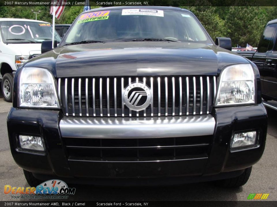 2007 Mercury Mountaineer AWD Black / Camel Photo #2