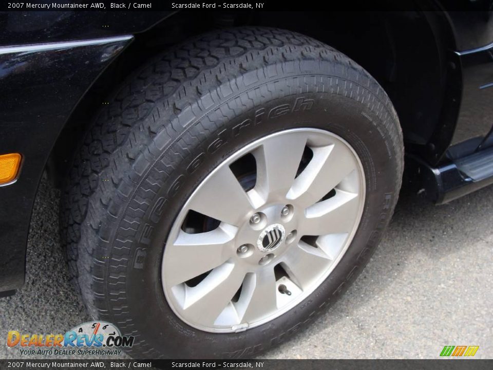 2007 Mercury Mountaineer AWD Black / Camel Photo #8