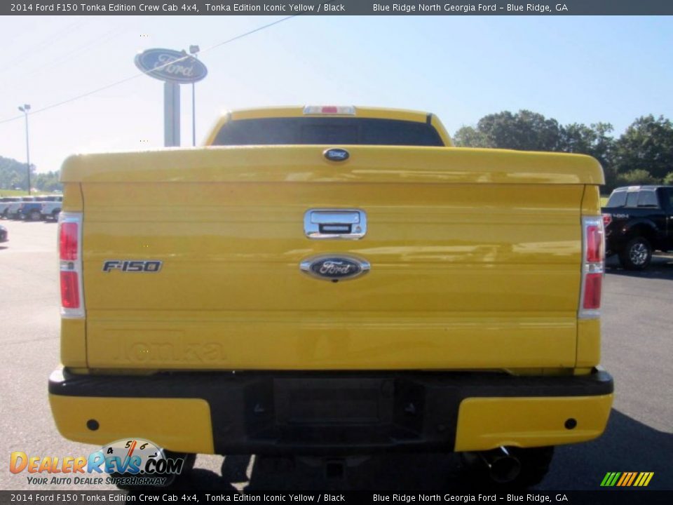 2014 Ford F150 Tonka Edition Crew Cab 4x4 Tonka Edition Iconic Yellow / Black Photo #4