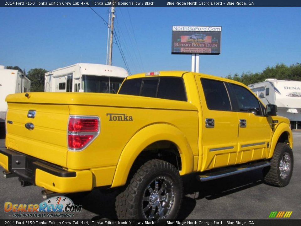 2014 Ford F150 Tonka Edition Crew Cab 4x4 Tonka Edition Iconic Yellow / Black Photo #5