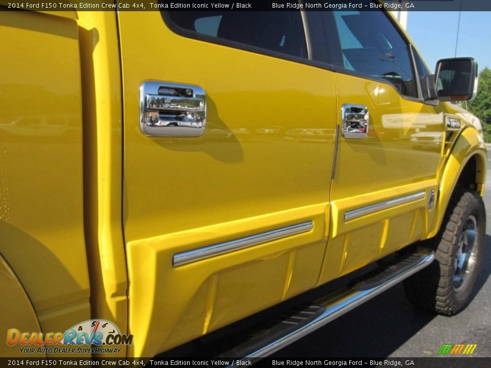 2014 Ford F150 Tonka Edition Crew Cab 4x4 Tonka Edition Iconic Yellow / Black Photo #36