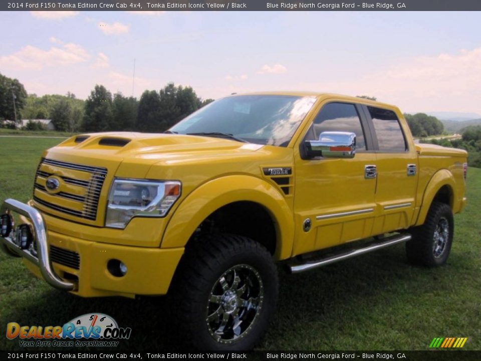 2014 Ford F150 Tonka Edition Crew Cab 4x4 Tonka Edition Iconic Yellow / Black Photo #7