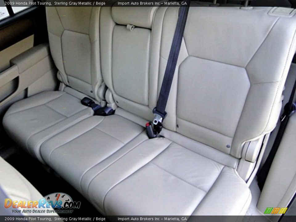 Rear Seat of 2009 Honda Pilot Touring Photo #13