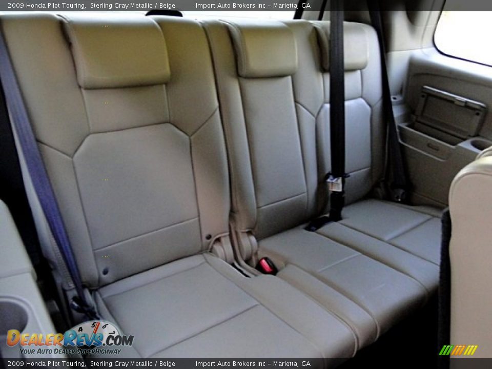 Rear Seat of 2009 Honda Pilot Touring Photo #14