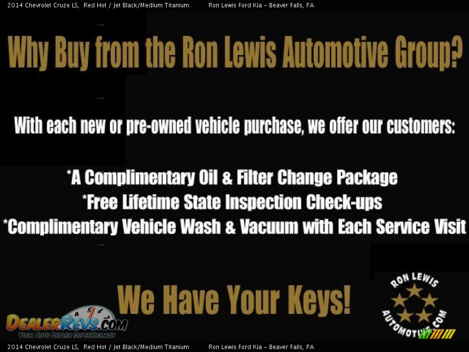 Dealer Info of 2014 Chevrolet Cruze LS Photo #21