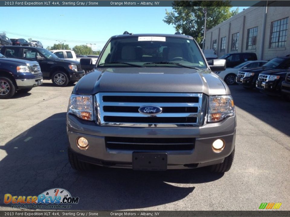 2013 Ford Expedition XLT 4x4 Sterling Gray / Stone Photo #2