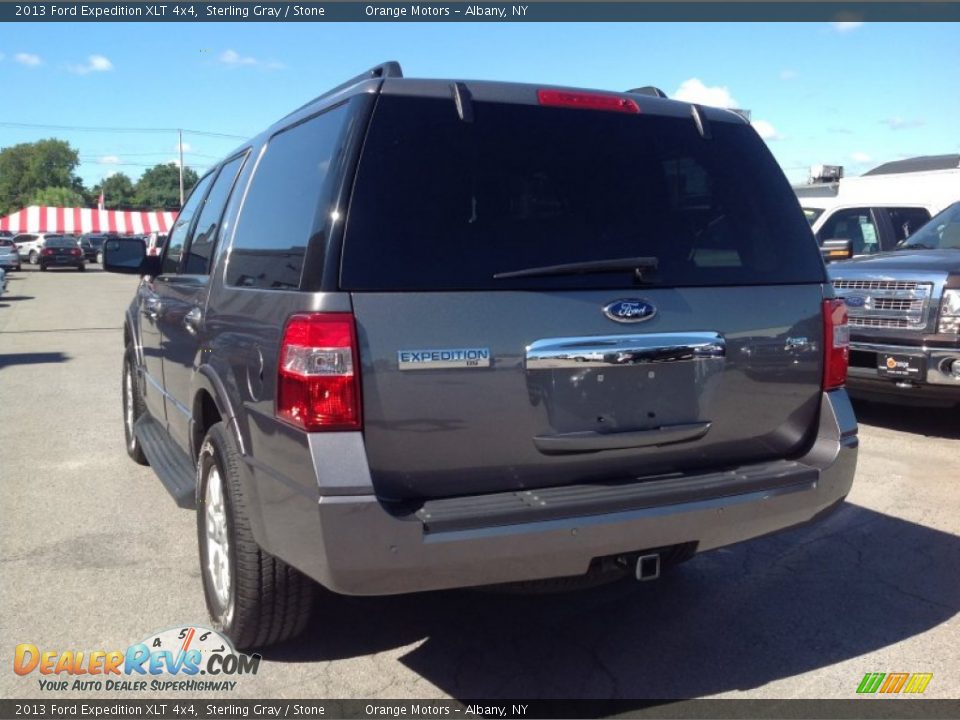 2013 Ford Expedition XLT 4x4 Sterling Gray / Stone Photo #4