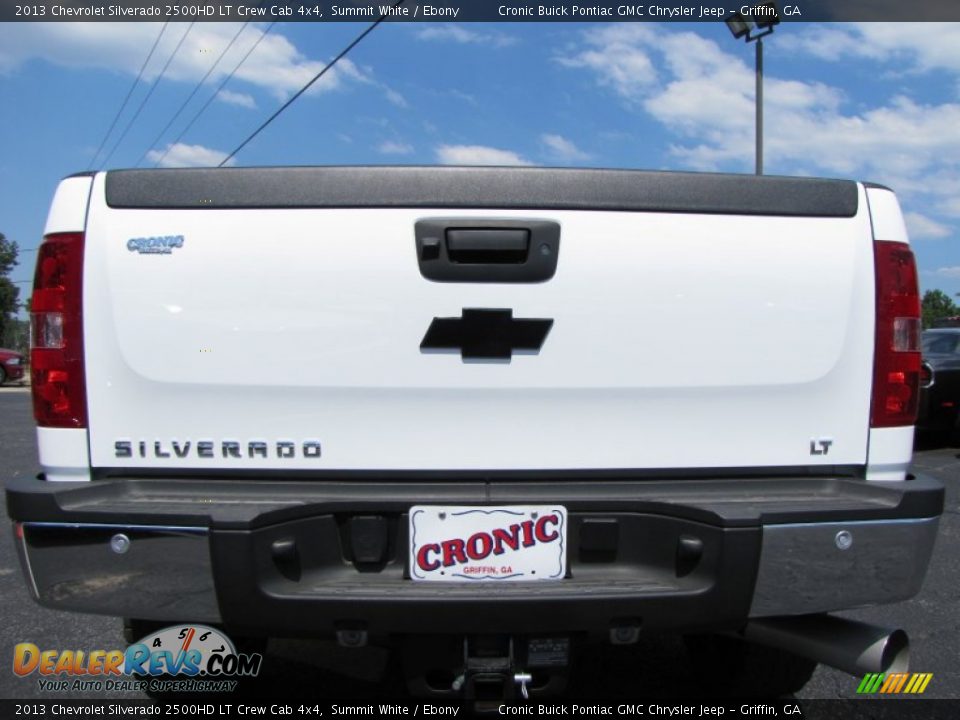 2013 Chevrolet Silverado 2500HD LT Crew Cab 4x4 Summit White / Ebony Photo #6