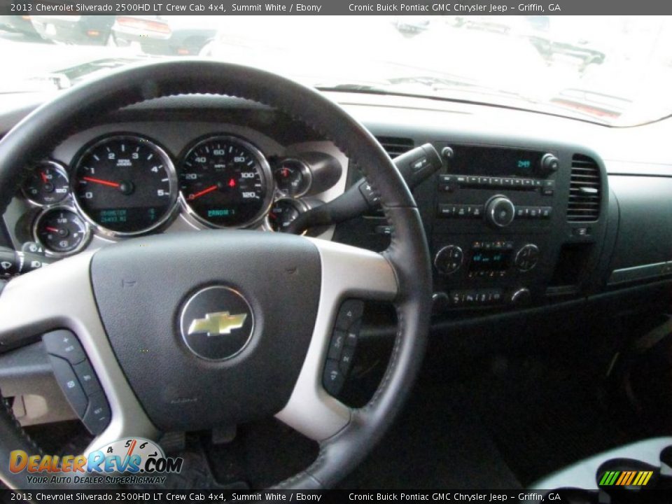 2013 Chevrolet Silverado 2500HD LT Crew Cab 4x4 Summit White / Ebony Photo #10