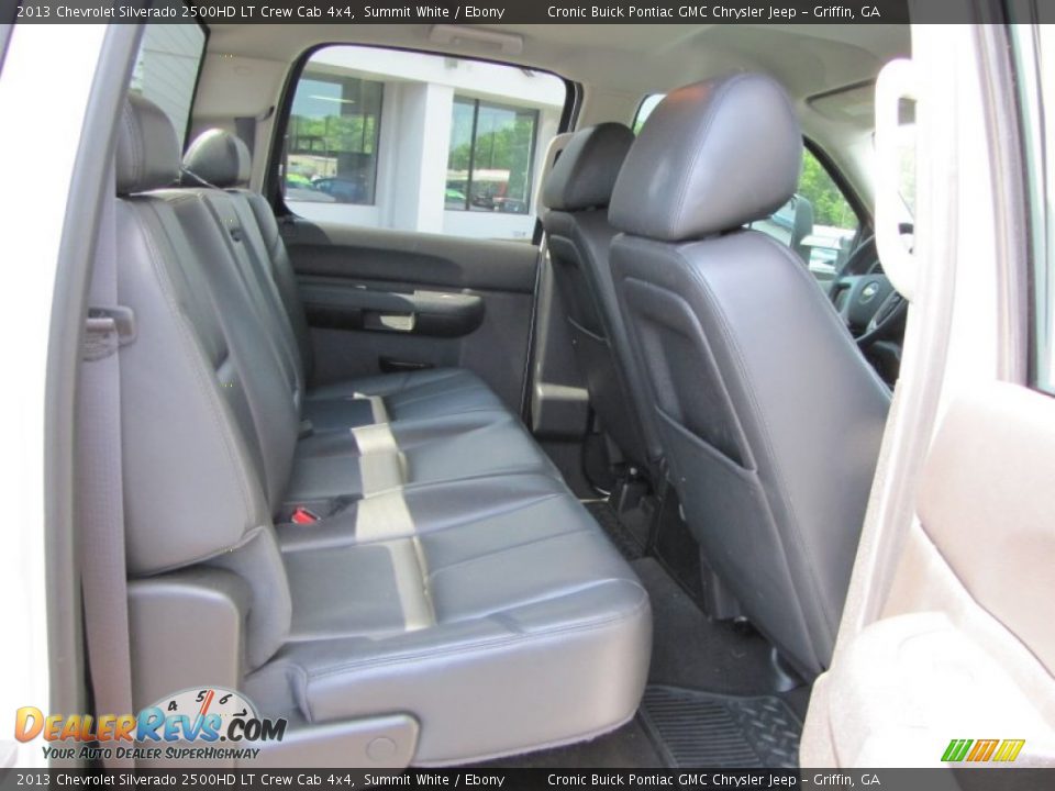 2013 Chevrolet Silverado 2500HD LT Crew Cab 4x4 Summit White / Ebony Photo #15