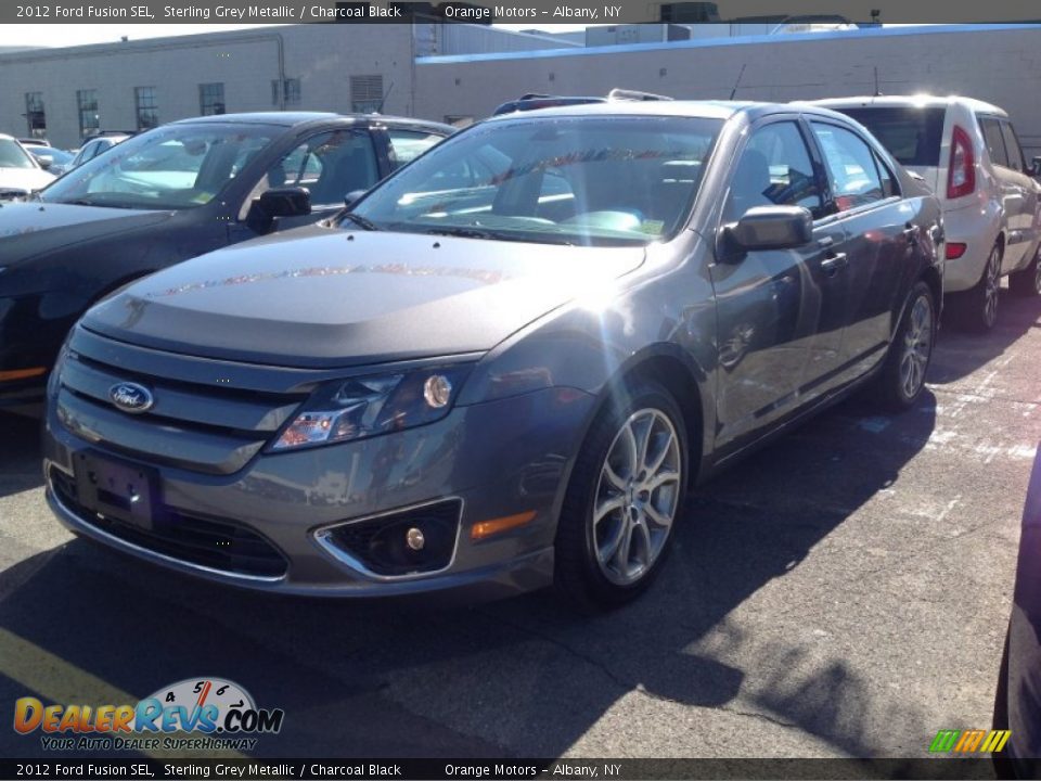 2012 Ford Fusion SEL Sterling Grey Metallic / Charcoal Black Photo #3