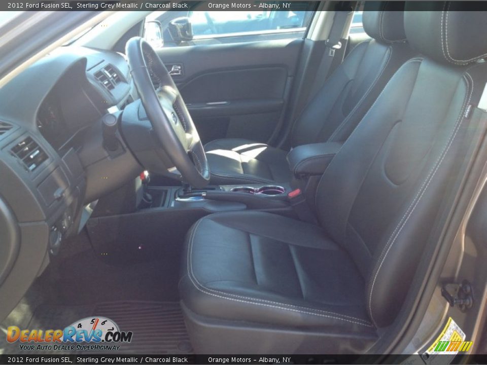 2012 Ford Fusion SEL Sterling Grey Metallic / Charcoal Black Photo #8