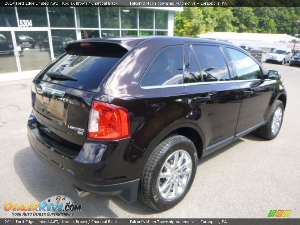 2014 Ford Edge Limited AWD Kodiak Brown / Charcoal Black Photo #2