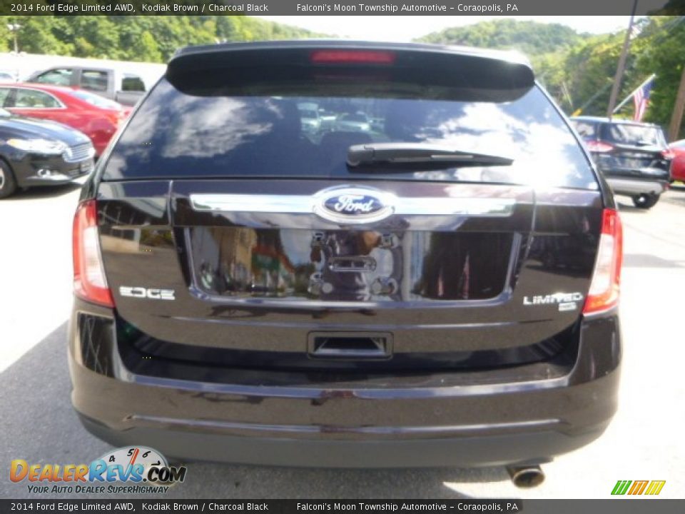 2014 Ford Edge Limited AWD Kodiak Brown / Charcoal Black Photo #3