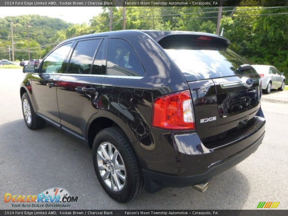 2014 Ford Edge Limited AWD Kodiak Brown / Charcoal Black Photo #4