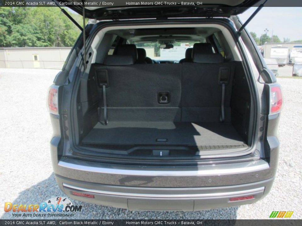 2014 GMC Acadia SLT AWD Carbon Black Metallic / Ebony Photo #29