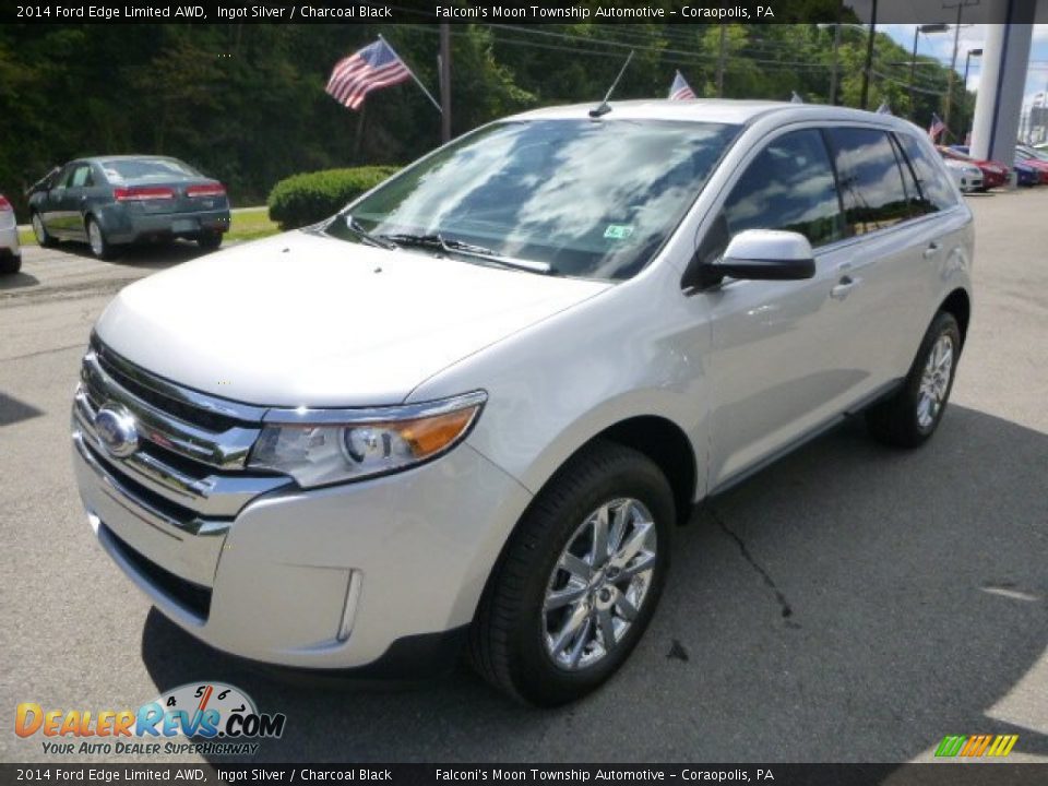 2014 Ford Edge Limited AWD Ingot Silver / Charcoal Black Photo #6