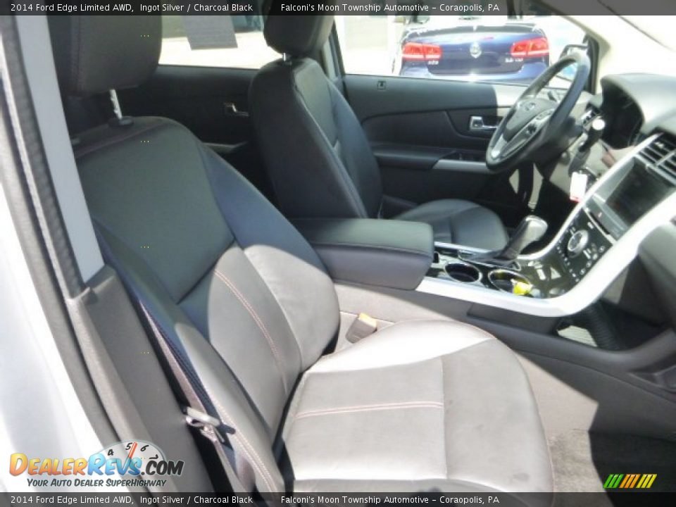 2014 Ford Edge Limited AWD Ingot Silver / Charcoal Black Photo #10