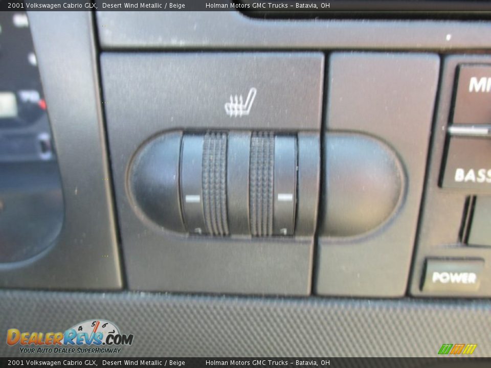 2001 Volkswagen Cabrio GLX Desert Wind Metallic / Beige Photo #7