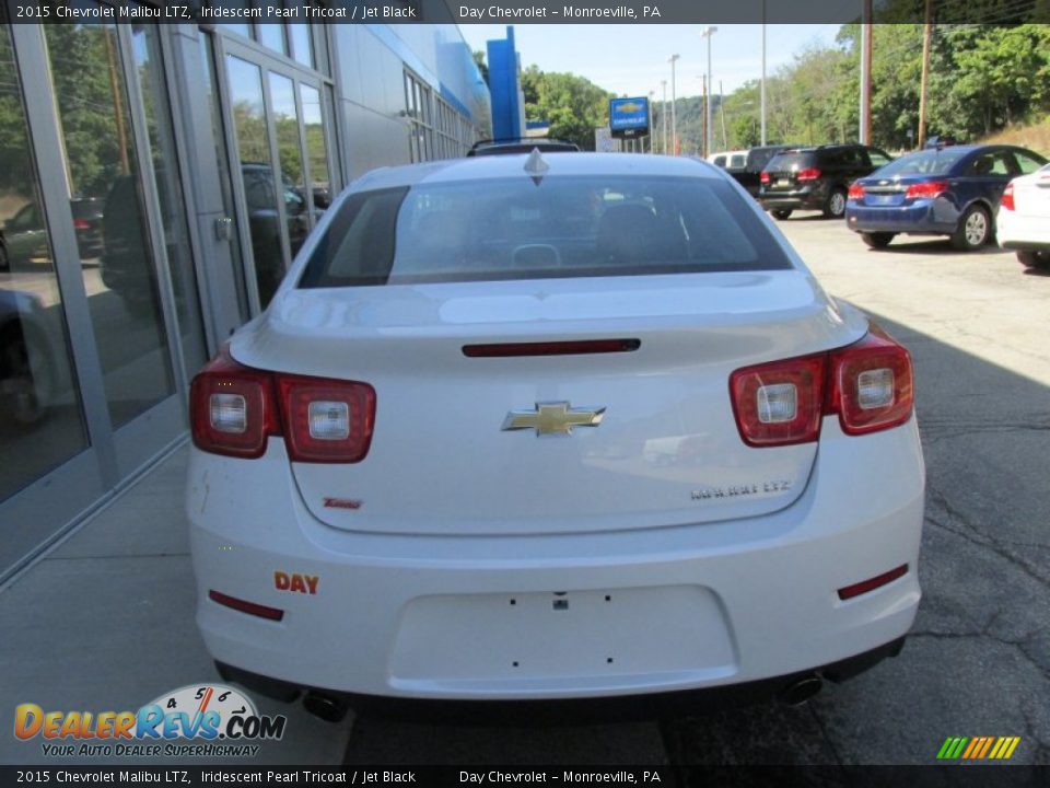 2015 Chevrolet Malibu LTZ Iridescent Pearl Tricoat / Jet Black Photo #4