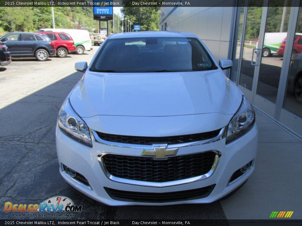 2015 Chevrolet Malibu LTZ Iridescent Pearl Tricoat / Jet Black Photo #7
