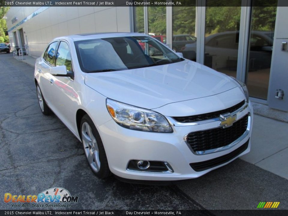 2015 Chevrolet Malibu LTZ Iridescent Pearl Tricoat / Jet Black Photo #8
