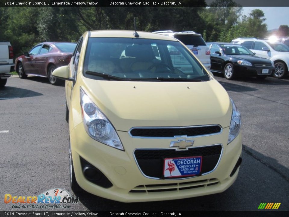 2014 Chevrolet Spark LT Lemonade / Yellow/Yellow Photo #2