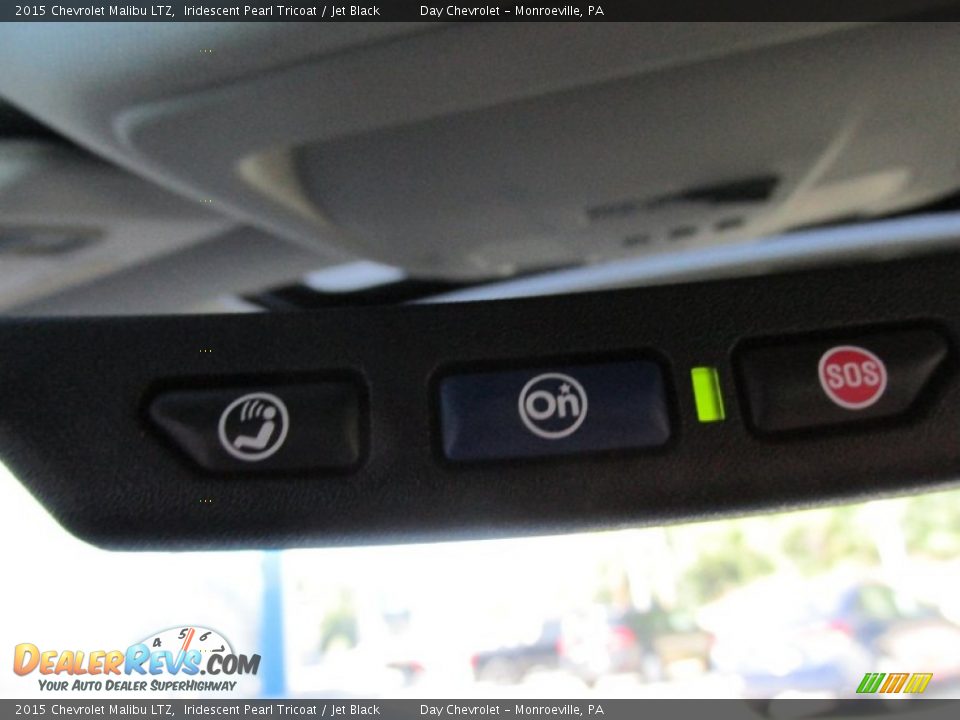 2015 Chevrolet Malibu LTZ Iridescent Pearl Tricoat / Jet Black Photo #17