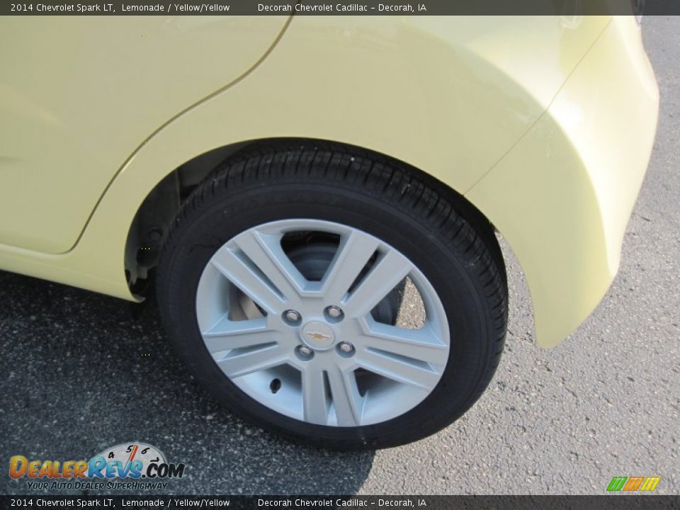 2014 Chevrolet Spark LT Lemonade / Yellow/Yellow Photo #5