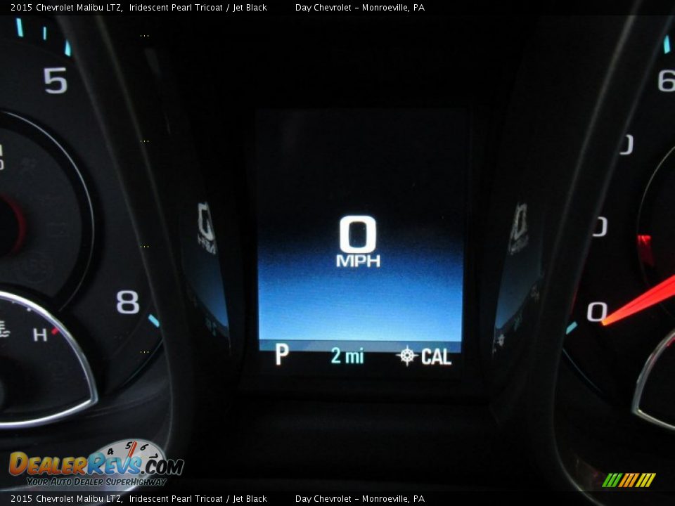 2015 Chevrolet Malibu LTZ Iridescent Pearl Tricoat / Jet Black Photo #20
