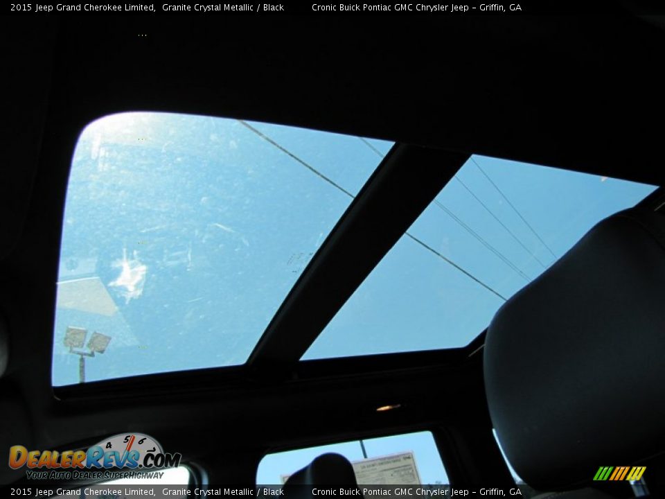 2015 Jeep Grand Cherokee Limited Granite Crystal Metallic / Black Photo #13