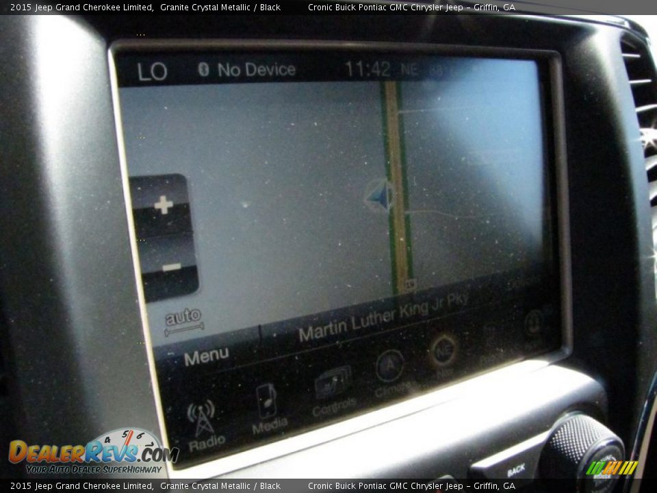 2015 Jeep Grand Cherokee Limited Granite Crystal Metallic / Black Photo #16