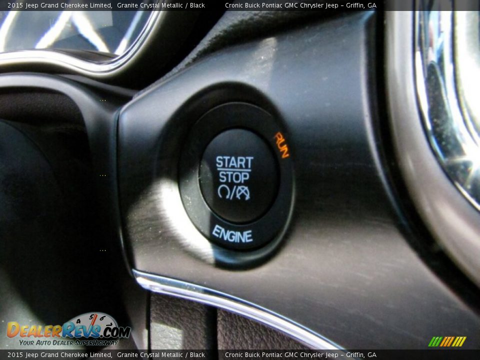 2015 Jeep Grand Cherokee Limited Granite Crystal Metallic / Black Photo #18