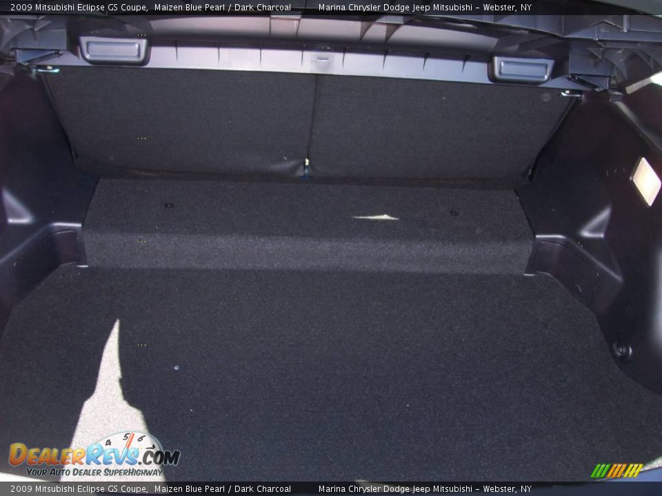 2009 Mitsubishi Eclipse GS Coupe Maizen Blue Pearl / Dark Charcoal Photo #18